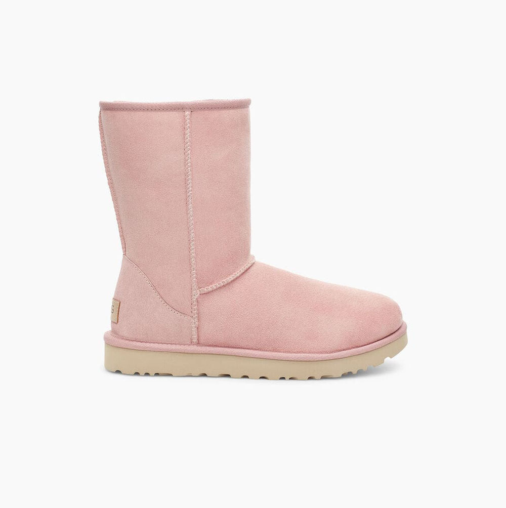 UGG Classic Short II - Boots Dame - Rosa (NO-V085)